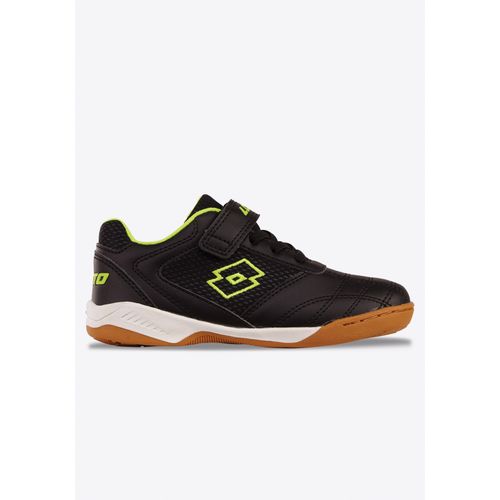 Hallenschuh LOTTO, Gr. 39, schwarz (schwarz, fr.gelb), Synthetik, Schuhe