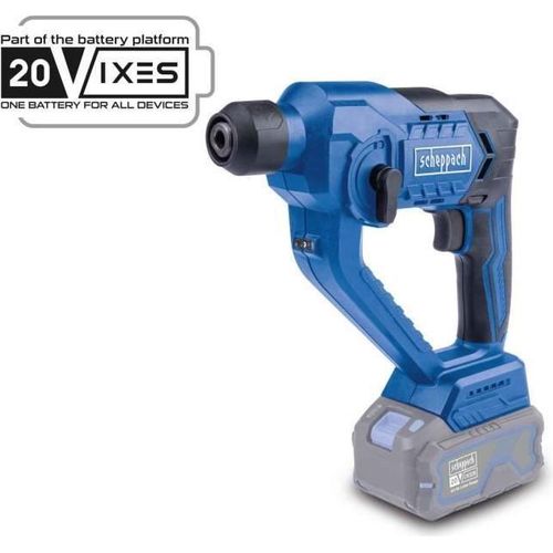 Bohrmaschine - SCHEPPACH - 20V IXES - 1,3 J - SDS plus Bohrfutter + Zubehör und Koffer - ohne Akku und Ladegerät - C-RHD130-X