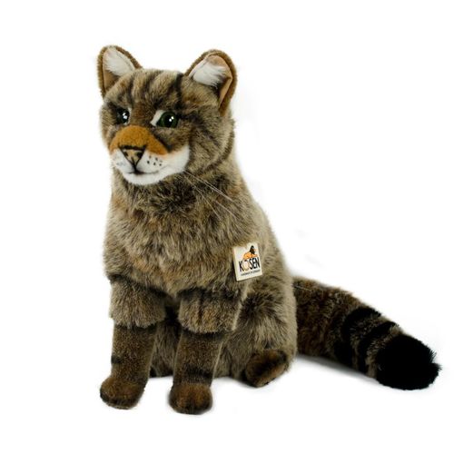 Kösen Wildkatze 33 cm sitzend Stofftier
