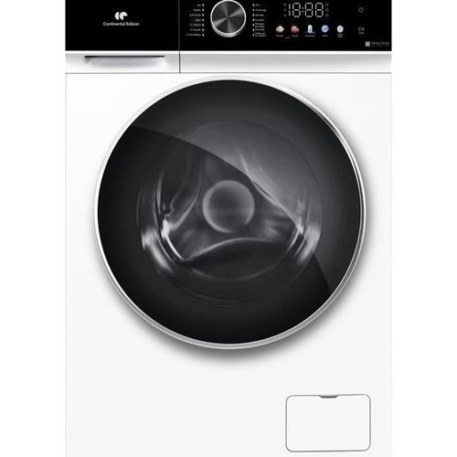 Waschtrockner - CONTINENTAL EDISON - CELS106W - 10 kg / 6 kg - Direktinduktionsmotor - 60 cm - 1200 U/min - Weiß