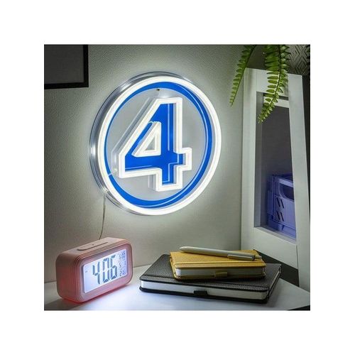 Paladone - Fantastic 4 Wall Mountable LED Neon Light - Lampe