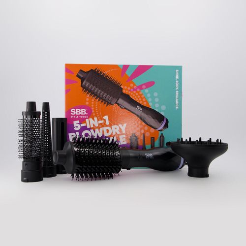 Schwarzer Haartrockner