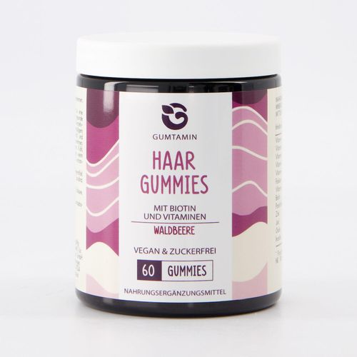 60er-Pack Haar-Gummibärchen mit Biotin