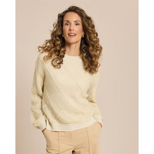 Strickpullover mit Pailletten