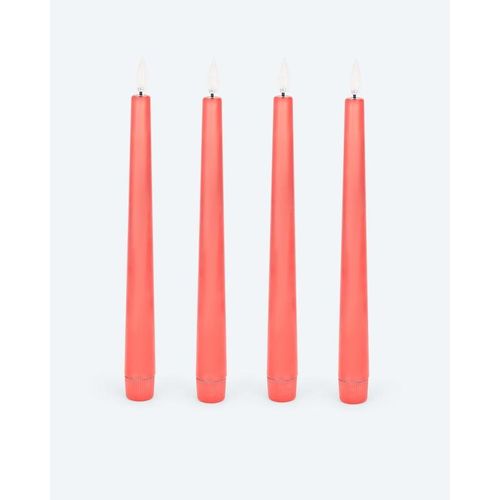 LED-Stabkerzen "Shiny", 4tlg.