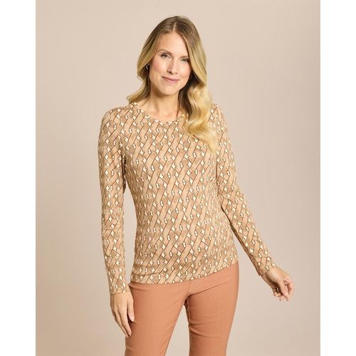 Shirt Zopfoptik-Druck