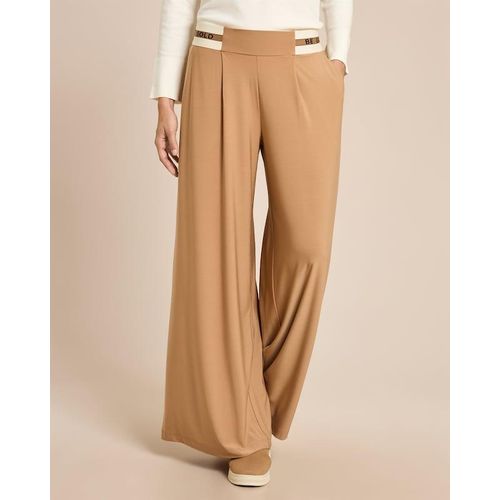 Marlenehose mit Logobund