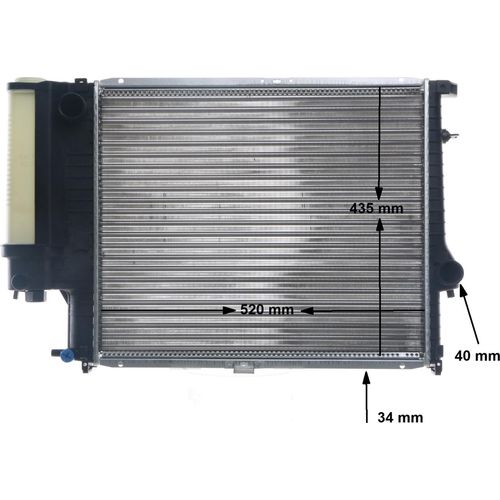 MAHLE ORIGINAL Kühler Motorkühlung CR 336 001S für BMW 5 Limousine (E34) Image