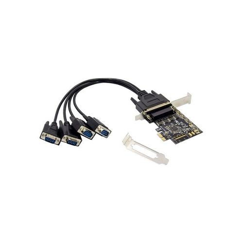 Conceptronic - serial adapter - PCIe 2.0 - RS-232 x 4