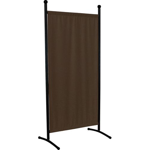 Stellwand "Klein", braun, B:82cm H:178cm, Acryl, Stahl, ANGERER FREIZEITMÖBEL, Stellwände, (B/H): ca. 82x178 cm