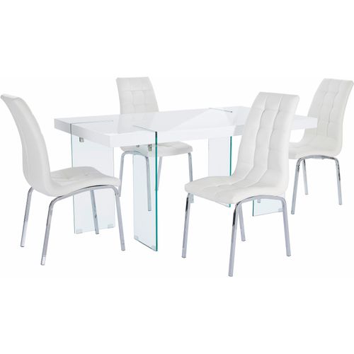 Essgruppe INOSIGN, weiß (weiß,), Sitzmöbel-Sets