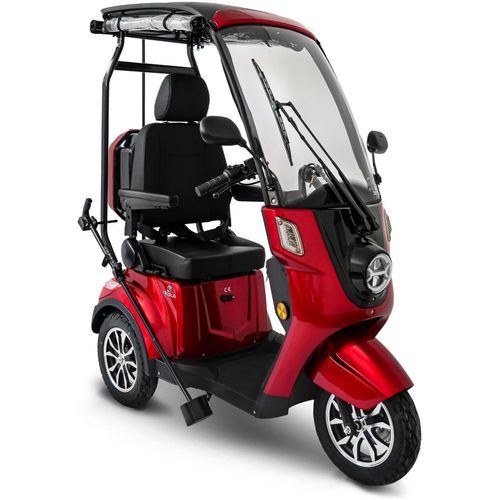 Elektromobil ROLEKTRO "Rolektro, Deisla DS3-25", rot, ElektromobileB:69cm H:167cm L:154cm, B:69cm H:167cm L:154cm