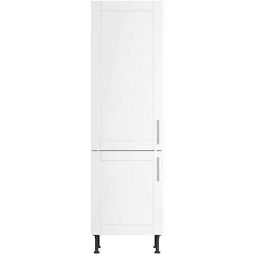 Hochschrank KOCHSTATION "KS-Ahus", weiß (weiß matt, weiß), B:60cm H:211,8cm T:58,4cm, Schränke, Hochschrank Seitenschrank, Breite 60 cm
