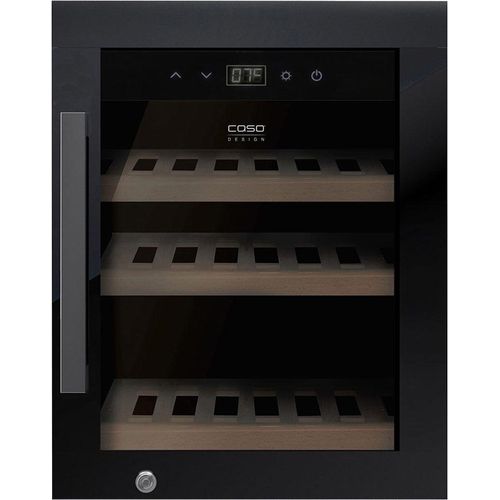 CASO Weinkühlschrank "716", Energieeffizienz: G (A-G), schwarz, B:39,5cm H:52cm T:51,5cm, Weinkühlschränke, WineExclusive 12