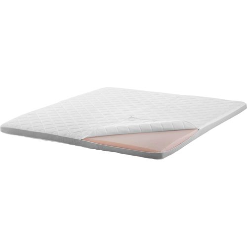 Topper MEISE.MÖBEL, weiß, B:180cm H:10cm L:200cm, Kaltschaum, Topper