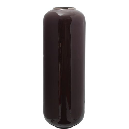 Bodenvase KAYOOM "Bodenvase Art Deco 195", lila, B:24cm H:69cm T:24cm Ø:24cm, Vasen