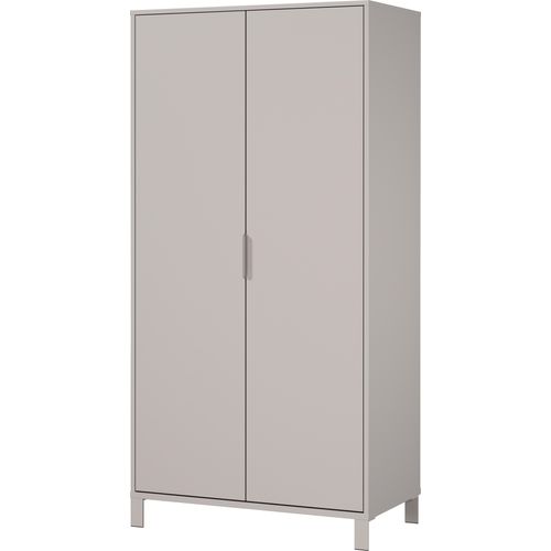 Kinderkleiderschrank GERMANIA "GW-Alkmaar", braun (kaschmir), B:89cm H:180cm T:54cm, Holzwerkstoff, Schränke, Kinderkleiderschrank, mit Kleiderstange aus Metall