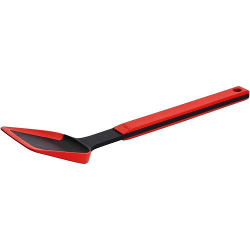 Pfannenwender WOLL "Cook it", rot, B:7cm H:4cm, Kunststoff, Silikon, Küchenpaletten, Pfannenwender, aus hochwertigem Kunststoff und Silikon