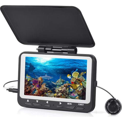 15M/30M 1200TVL Unterwasser Angeln Kamera Fisch Finder 4,3'' LCD Monitor 8PCS IR LED Nachtsicht kamera fuer Eis Boot Angeln