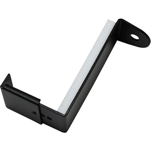 Verbinder GARDINIA "Spannvitrage-Adapter", schwarz (schwarz, matt), Ø:0,9cm, Gardinenstangenhalterungen, Serie Spannvitrage Ø 7/9 mm