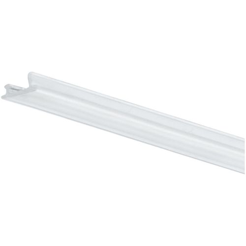 PAULMANN Stromschienensystem "URail Safety Cover Strip 68 cm transparent Kunststoff", weiß (kristallweiß), L:68cm T:1cm, Stromschienensysteme, LED Schienensystem