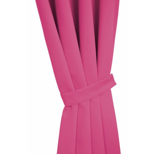 Raffhalter WIRTH "DIM OUT" Gr. 1, pink, B:60cm H:6cm, Polyester, Raffhalter