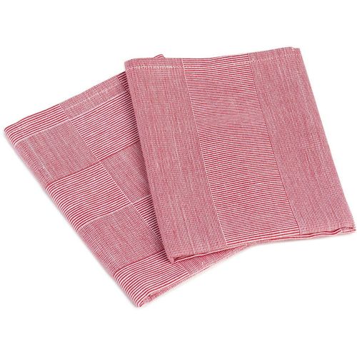 Geschirrtuch GÖZZE "Geschirrtücher, Des. 60054", rot, B:50cm L:70cm, 100% Baumwolle, Geschirrtücher, Geschirrtuch, aus 100% Baumwolle, jacquard gewebt