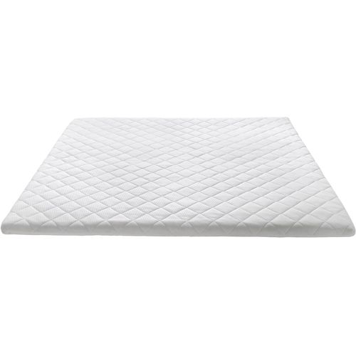 Topper MEISE.MÖBEL, weiß, B:100cm H:6cm L:200cm, Kaltschaum, Topper