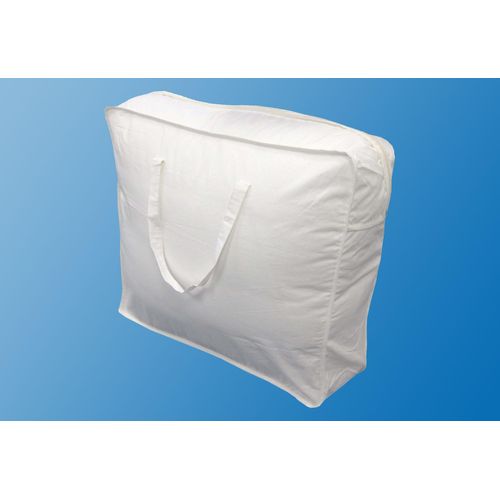 Aufbewahrungstasche DREAMS, weiß, B:75cm H:60cm T:35cm, Baumwolle, Taschen, aus luftdurchlässigem Material