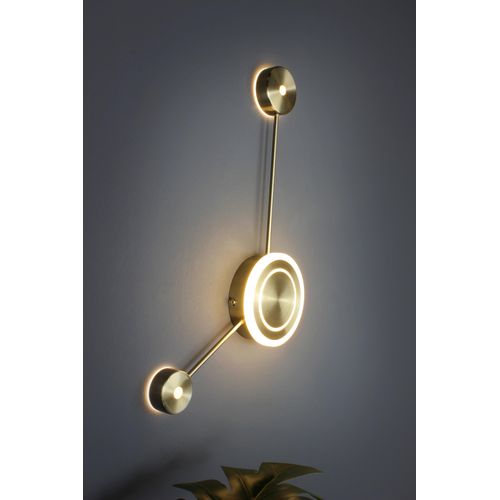 ECO-LIGHT LED Wandleuchte "LED-Wandleuchte SOLAR", gold, 3, Leuchten