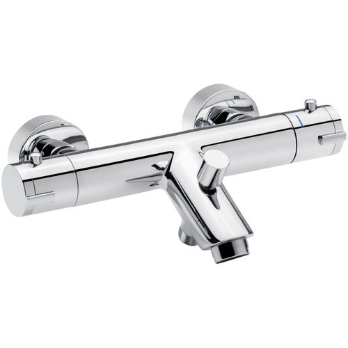 Badarmatur CORNAT "Alan", silber, Messing, Armaturen, Messing, verchromt