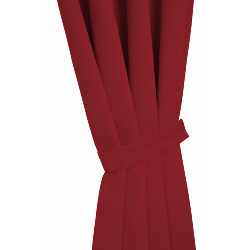 Raffhalter WIRTH "DIM OUT" Gr. 1, rot, B:60cm H:6cm, Polyester, Raffhalter