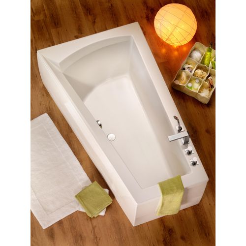 Badewanne OTTOFOND, weiß, B:100cm H:64cm L:170cm T:100cm, Sanitäracryl, Badewannen