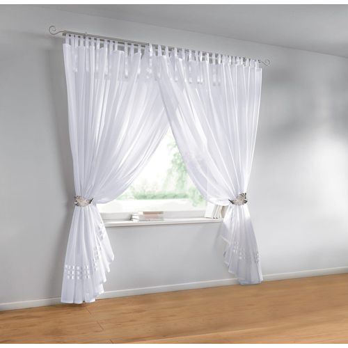 Gardinenbefestigungen Ersatzteile HEINE HOME, silber, Gardinenbefestigungen