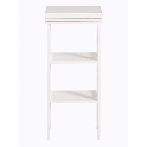 Badregal HEINE HOME, weiß, B:30cm H:68cm T:15cm, Holz, Regale