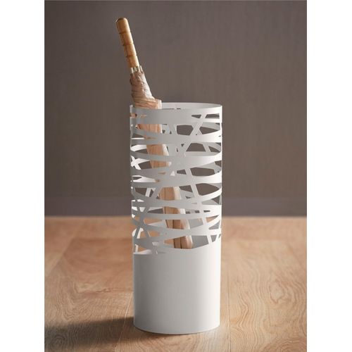 Schirmständer HEINE HOME, weiß, H:49cm, Eisen, Regenschirmständer, Schirmständer