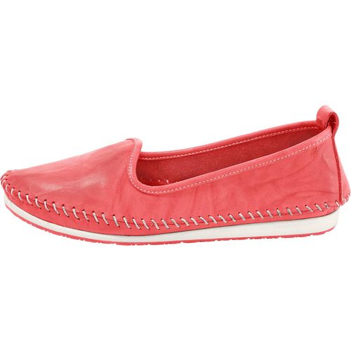 Slipper ANDREA CONTI, Damen, Gr. 37, pink, Glattleder, Leder, Schuhe