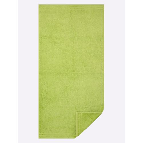 Handtuch VOSSEN Gr. 6, grün (reseda), B:30cm L:30cm, 100% Baumwolle, Handtücher