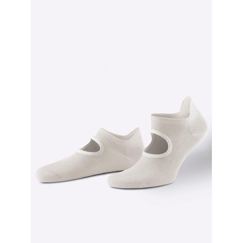 Sportsocken WÄSCHEPUR, Damen, Gr. 2, grau, 78% Baumwolle, 20% Polyamid, 2% Elasthan, Socken Sportsocken