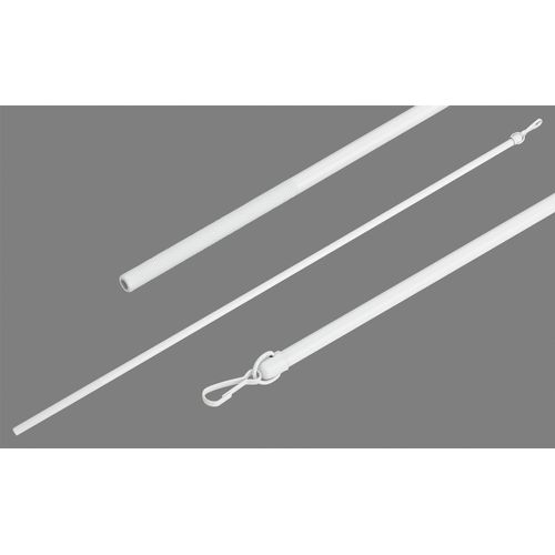 Schleuderstab GOOD LIFE "Prim" Gr. 2, weiß, L:100cm Ø:1cm, Schleuderstäbe, für Vorhänge