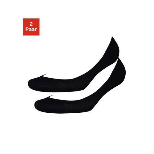 Füßlinge VIVANCE, Damen, Gr. 35-38, schwarz, Polyamid, unifarben, Socken, mit Ballenpolster