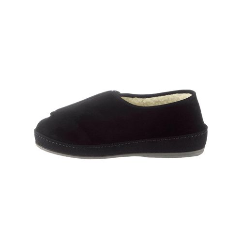 Hausschuh SCHAWOS, Herren, Gr. 44, schwarz, Synthetik, Schuhe