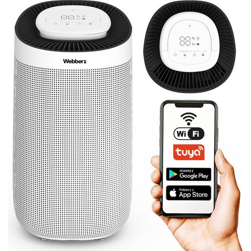 Luftentfeuchter WiFi Timer 12 l/24 h Webber DEC500 Feuchtigkeitsabsorber