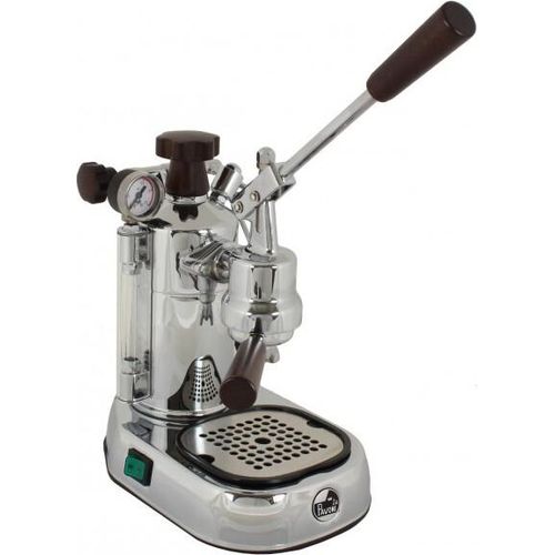 La Pavoni Professional Lusso PLH Siebträger Espressomaschine Silber