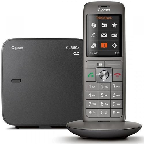 Öko-dect-schnurlostelefon weiß - Siemens GIGACL660A-SOLO