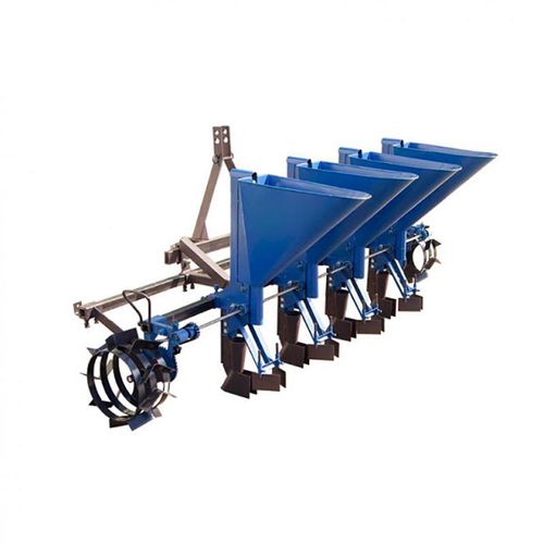 Knoblauch- & Zwiebelpflanzer für Traktor – 4-reihige Saatmaschine
