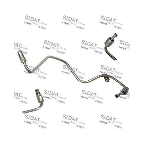 FISPA Ölleitung für Turbolader Ölvorlaufleitung Turbolader 47.2069 für VOLVO V40 Kombi (645) S40 I (644)