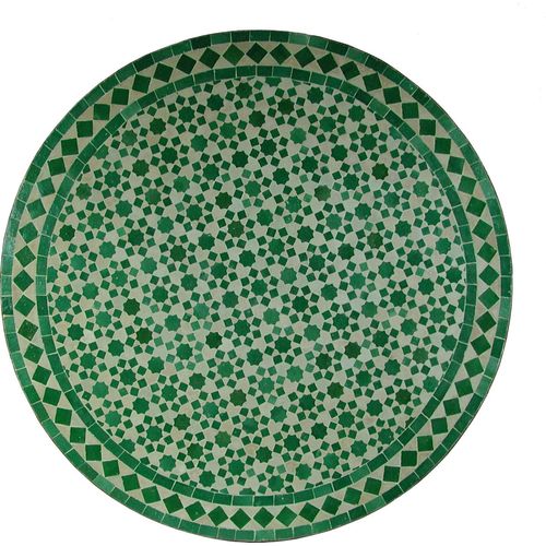 Mosaiktisch aus Marokko - Rund -M60-10
