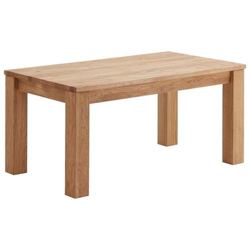 Linea Natura Ausziehtisch , Eiche , Holz , Eiche , massiv , rechteckig , eckig , 90x76x160-230 cm , FSC , ausziehbar , Esszimmer, Tische, Esstische,