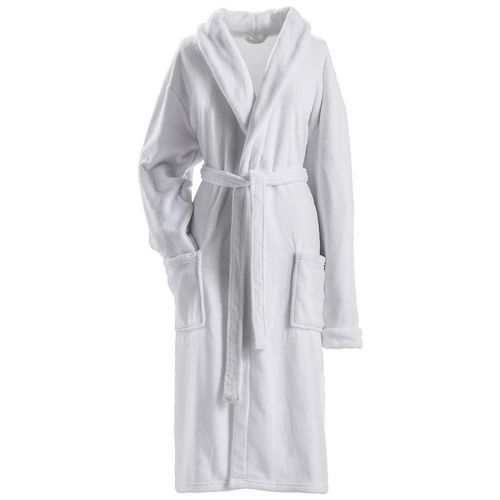 Boxxx Bademantel Milano , Weiß , Textil , Uni , Gr. XL , Badtextilien, Bademäntel, Bademäntel Damen